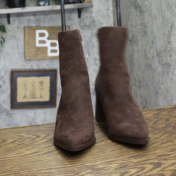 A New Day Womens Thora Dress Boots 88075698 Brown 7M - Picture 3 of 7